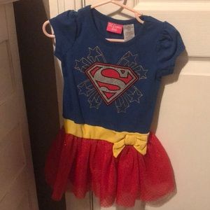 Girls superhero dress